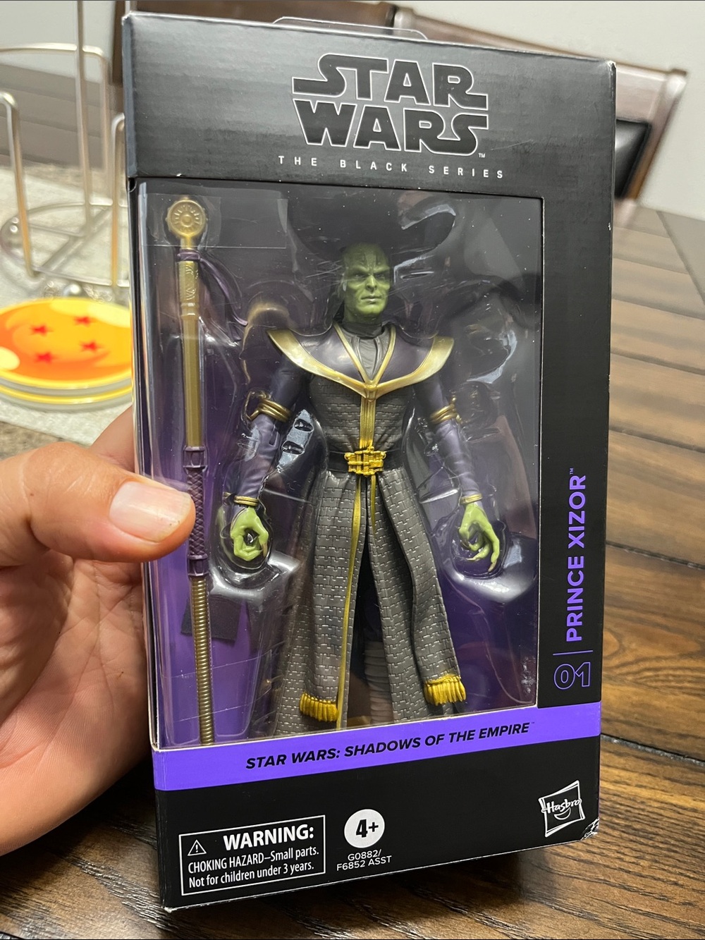 Star Wars Prince Xizor Action Figure - Green, Black & Gold